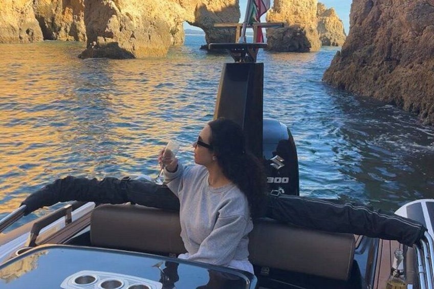 Benagil Cave Private Boat Charter with SUP Wake and Snorkel 5