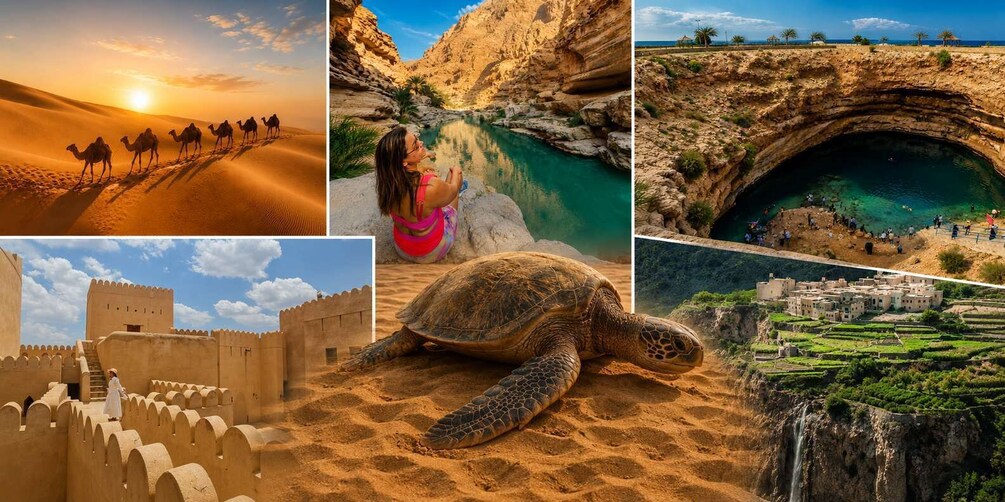 Muscat: 3-Day Oman Highlights Tour – Beach, Desert, Mountain 1