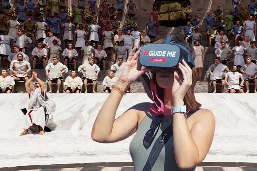 Malaga 360o Panoramic with Guided Tour or VR Experience 2