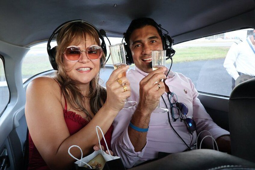 Miami Night Skyline Private Airplane Tour 4