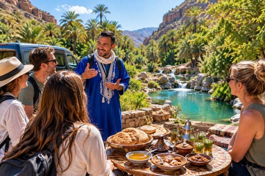 Taghazout to Paradise Valley & Botanical Garden & local Breakfast 3