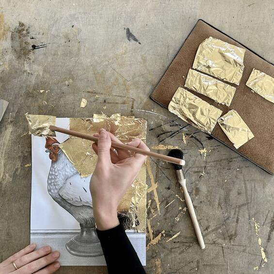 Venice: Basic Gold Leaf Gilding Course in an Authentic Artisan Atelier 1
