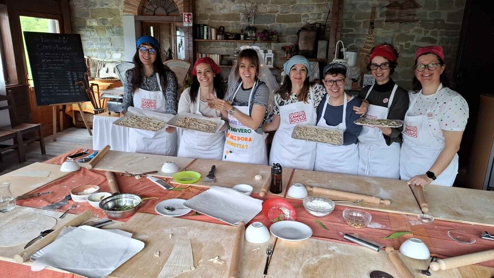 Picture 2 for Activity Emilia-Romagna: Pasta cooking class with foraging 2
