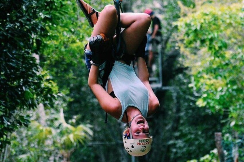Cave, Zipline, and Cenote Tour in the Riviera Maya 3