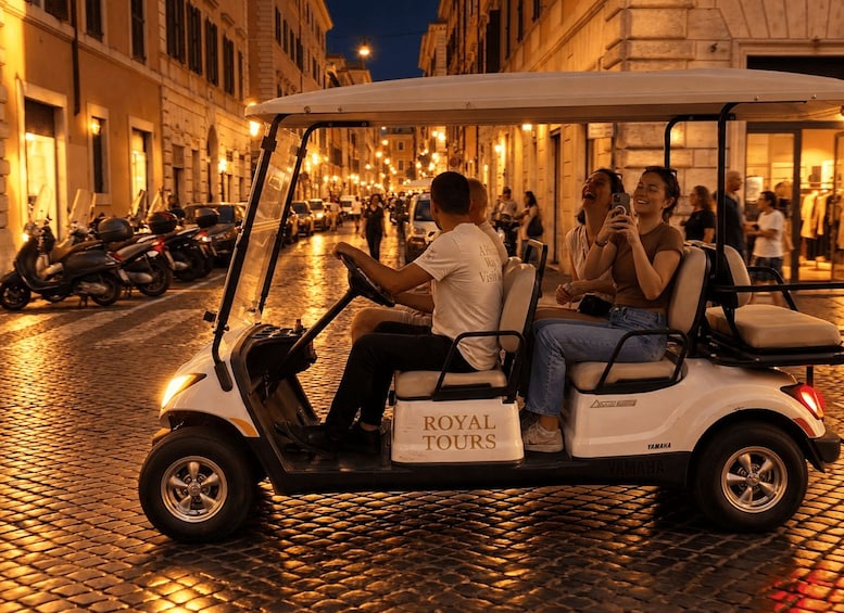 Picture 4 for Activity Rome by Night: Private Golf Cart Tour with Pick-Up & Drop-Off Included 4