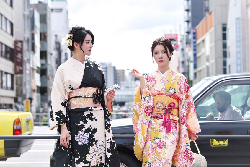 Picture 2 for Activity Osaka: Private Custom Kimono Photoshoot & Walking Tour 2