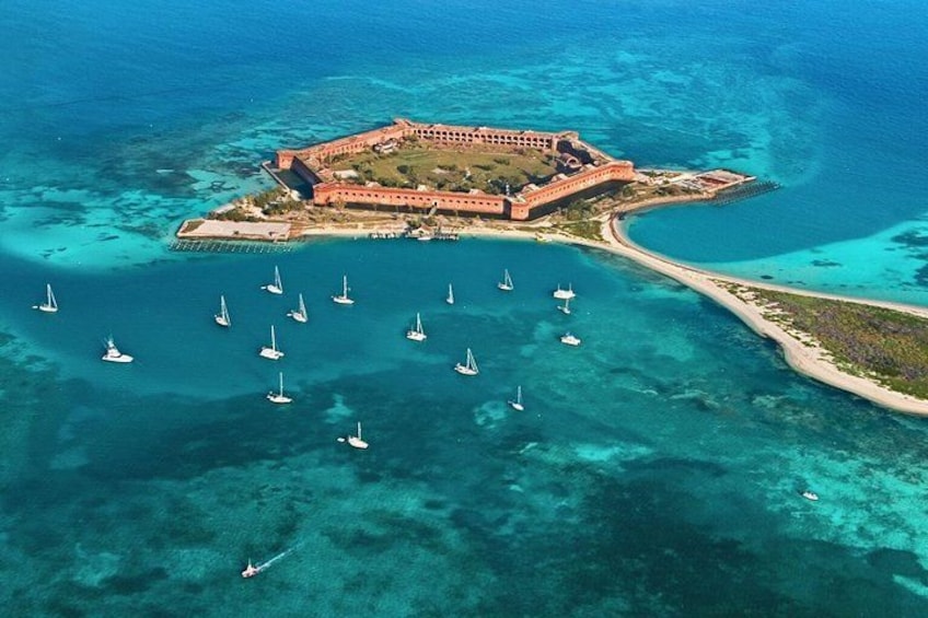 Dry Tortugas aerial picture 1