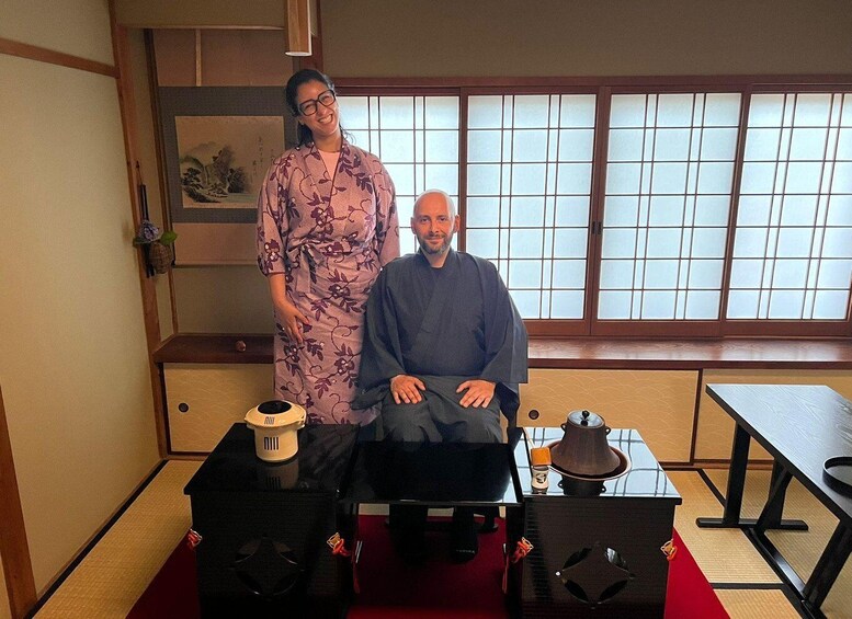 Picture 8 for Activity Kyoto: Private Japanese Tea Ceremony with Matcha & Sweets 2