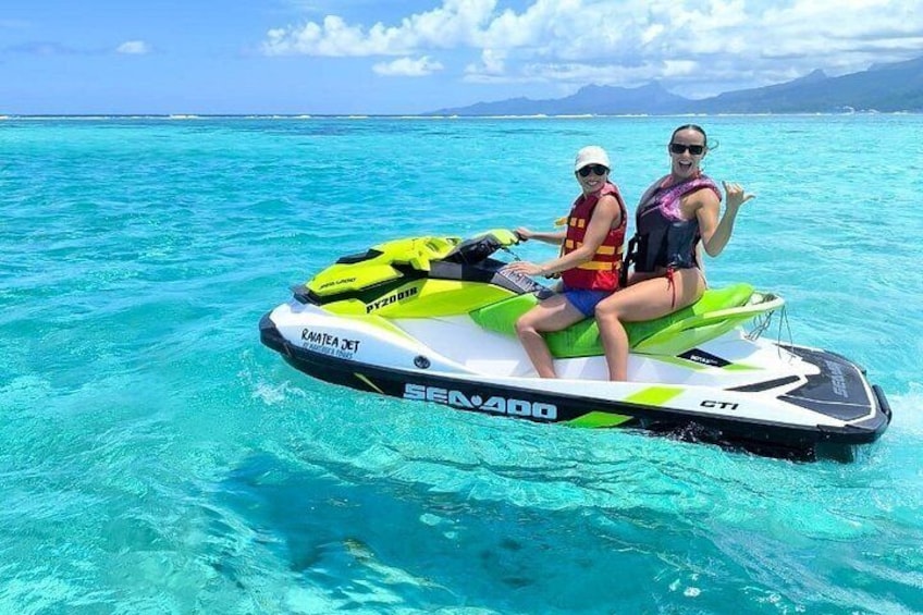 JETSKI Discovery RAIATEA/TAHA'A "RAIATEA JET BY MANTAHA'A TOURS" 3
