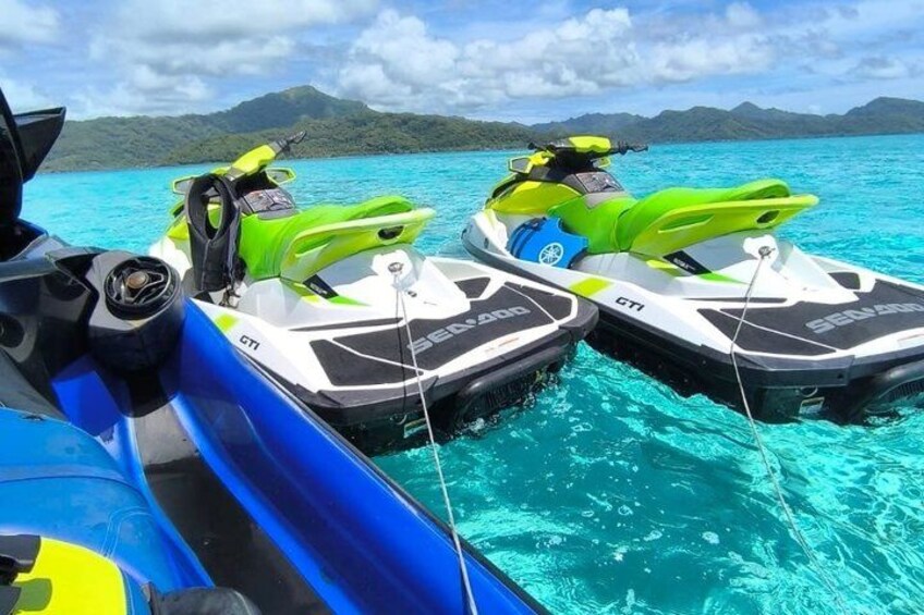 JETSKI Discovery RAIATEA/TAHA'A "RAIATEA JET BY MANTAHA'A TOURS" 1