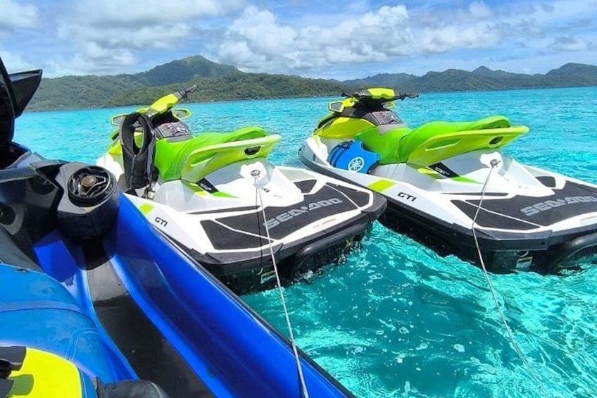 JETSKI Discovery RAIATEA/TAHA'A "RAIATEA JET BY MANTAHA'A TOURS" 1