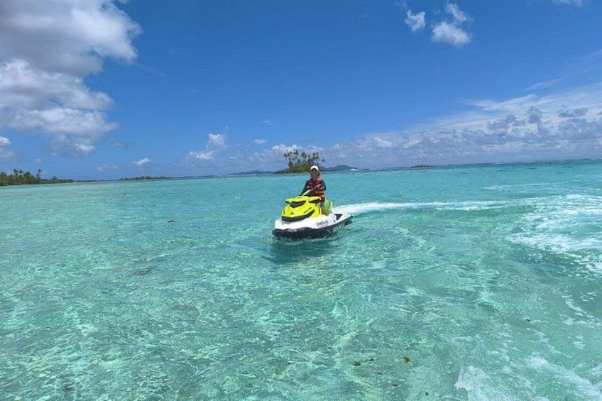 JETSKI Discovery RAIATEA/TAHA'A "RAIATEA JET BY MANTAHA'A TOURS" 2