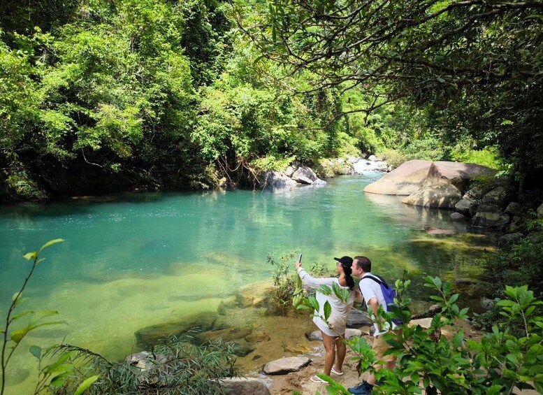 Picture 9 for Activity Khao Lak : Khao sok Jungle walk ,Bomboo rafting ,Cave Temple 2