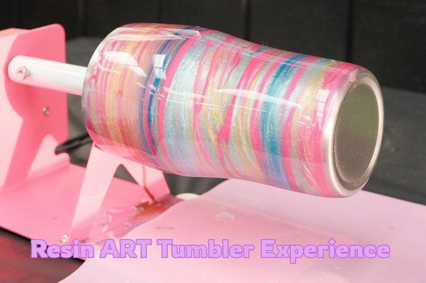 Make your unique Tumbler Resin Art Experience 1