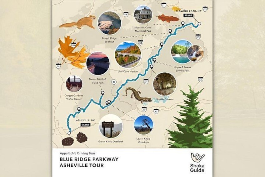 Blue Ridge Parkway Asheville Audio Driving Tour 5