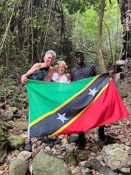 Picture 8 for Activity St Kitts: Bloody Point River Hike Petroglyphs+Bat Cave 4