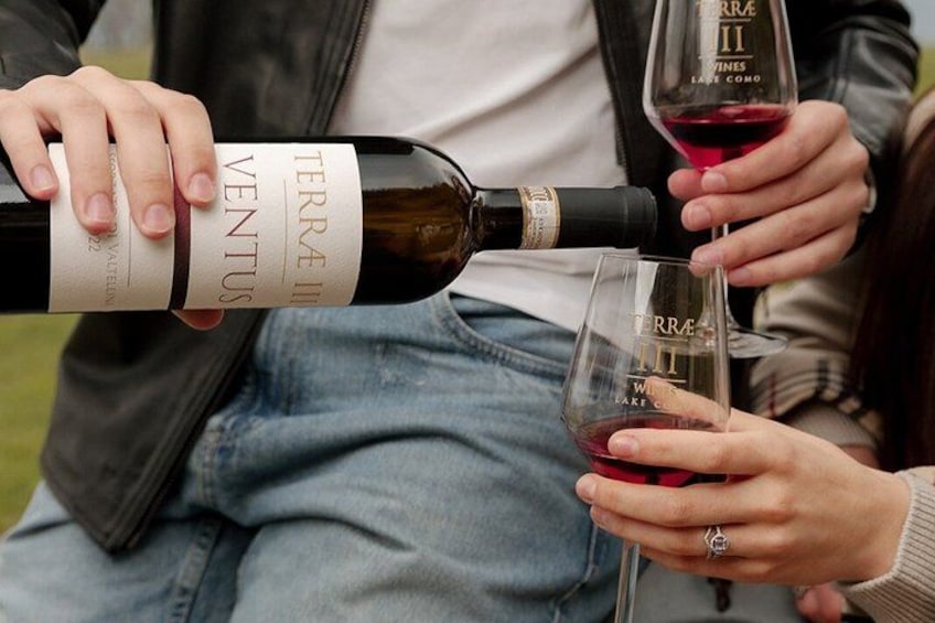 Bellagio: Terrae III Wine Tasting with Pickup & Charcuterie 1