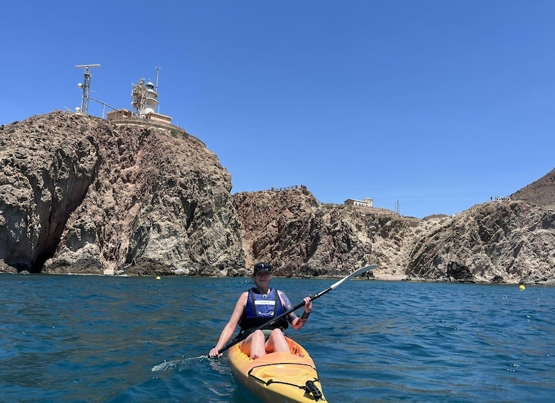 Picture 8 for Activity Cabo de Gata: Kayak and Snorkel + Salinas and Flamencos | Full Sightseeing Tour 4