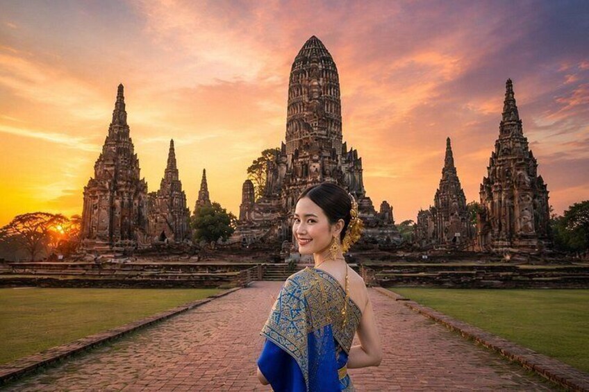 Ayutthaya World Heritage Site and Boat Tour (Customizable) 2