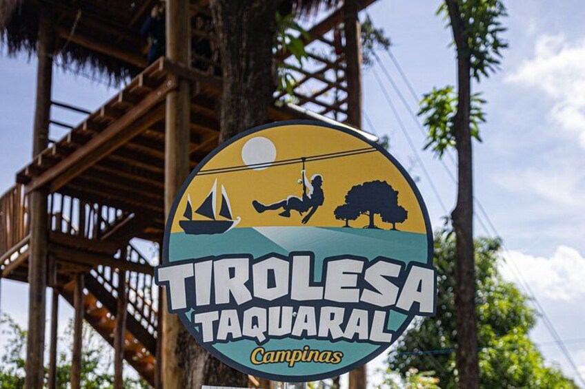 Tirolese in Campinas Parque Taquaral 1