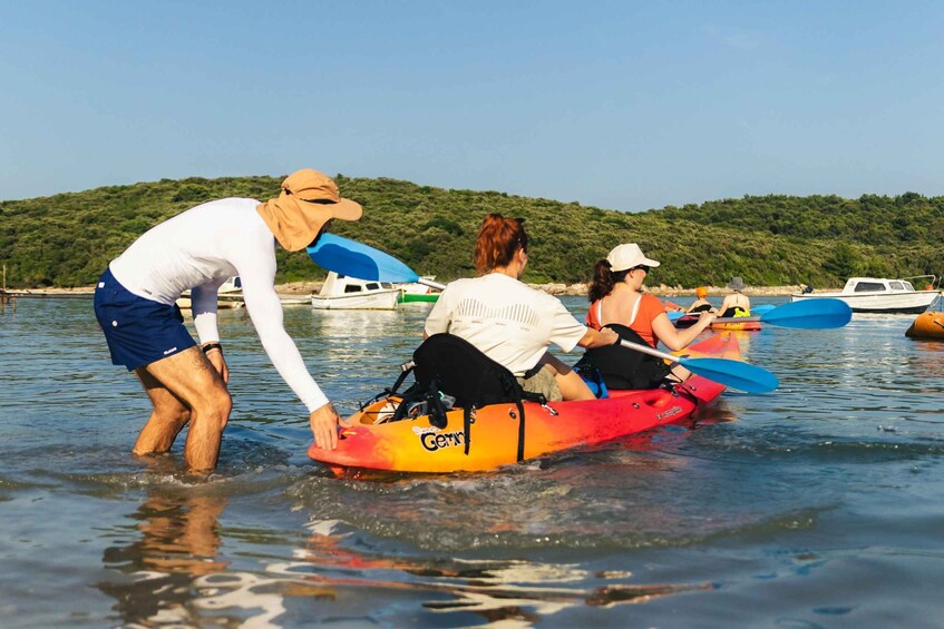 Picture 20 for Activity Pula: Hidden Coast Kayak Adventure with Cave & Cliff Jumps 3