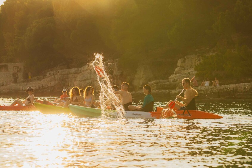 Picture 16 for Activity Pula: Hidden Coast Kayak Adventure with Cave & Cliff Jumps 3