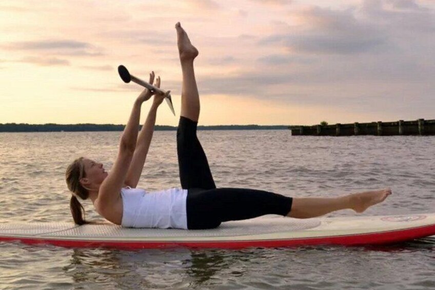 SUPilates Fitness Class in Boston 5