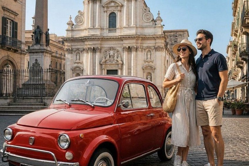 Panoramic Tour of Naples in a Fiat 500 and Photoshoot 3