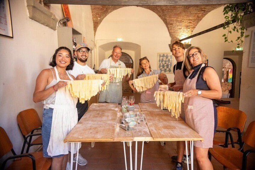 Authentic Hand Made Pasta Class in Livorno at La Fortezza Nuova 1