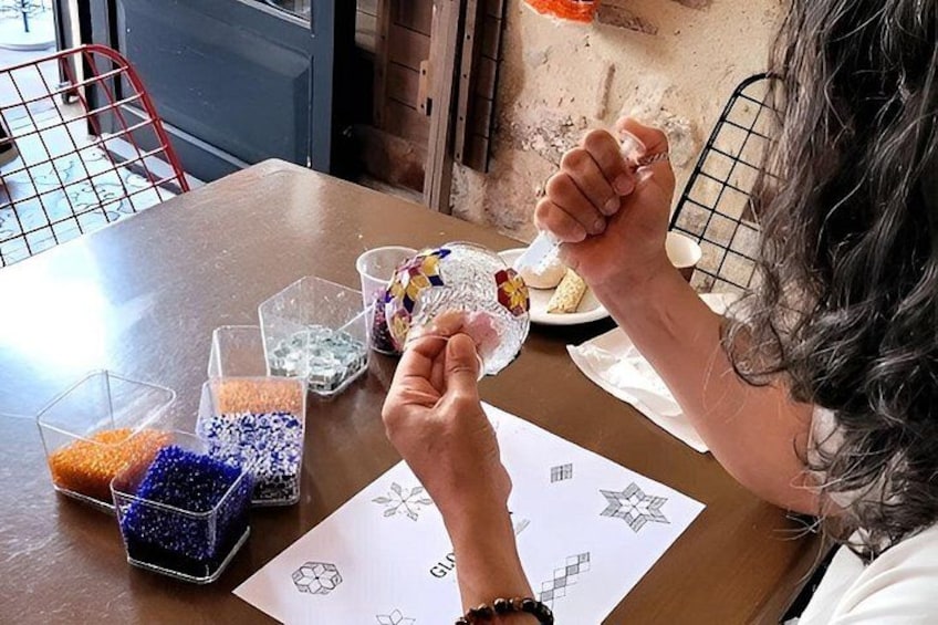 Istanbul Turkish Mosaic Lamp Workshop in Balat - All Included 4
