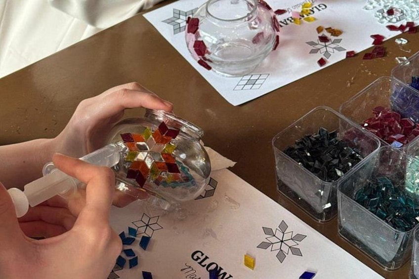Istanbul Turkish Mosaic Lamp Workshop in Balat - All Included 2