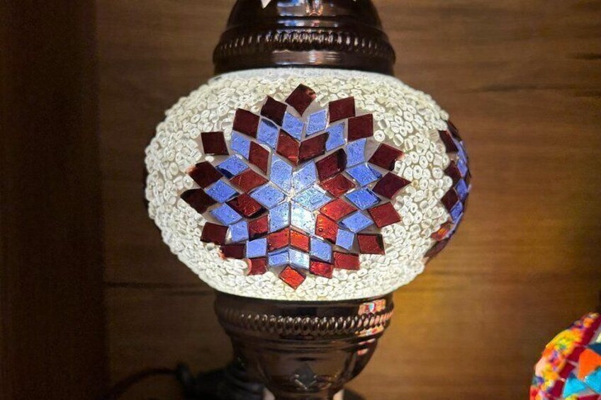 Istanbul Turkish Mosaic Lamp Workshop in Balat - All Included 5