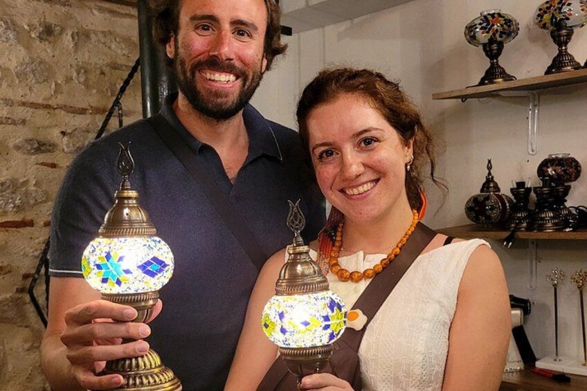 Istanbul Turkish Mosaic Lamp Workshop in Balat - All Included 1