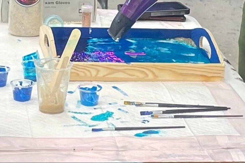 Resin Beach Scene Experience 2