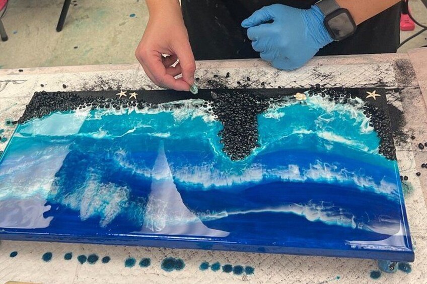 Resin Beach Scene Experience 3