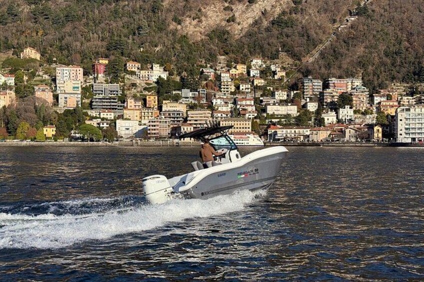Lake Como Boat Tour with Wine, Swim, Photoshoots & Scenic Views 5