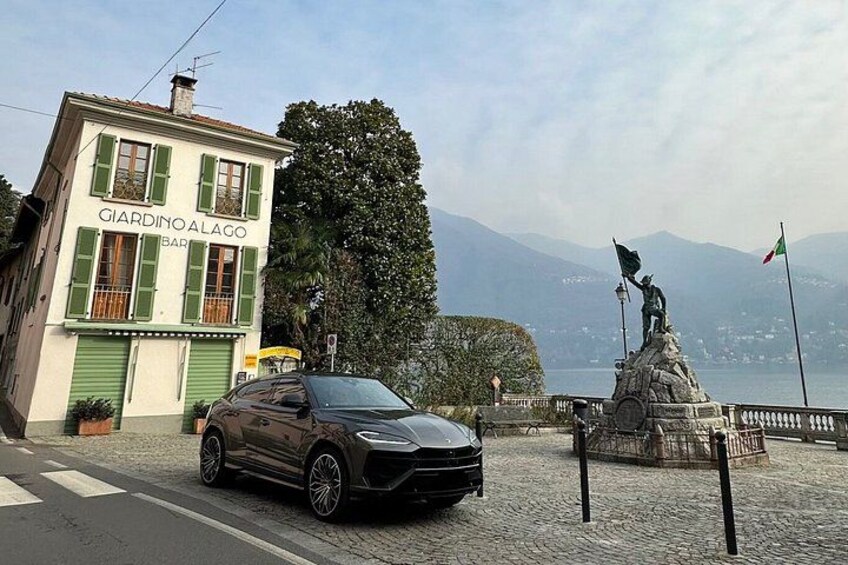 Lake Como Private Lamborghini Urus Tour with typical meal 1