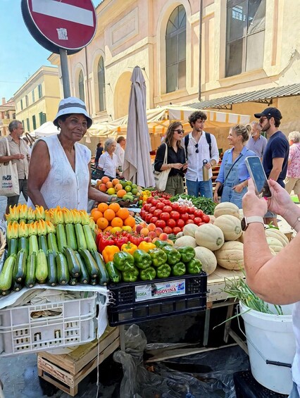 Picture 1 for Activity Civitavecchia Shore Excursion:Local Market with Wine &Cheese 4
