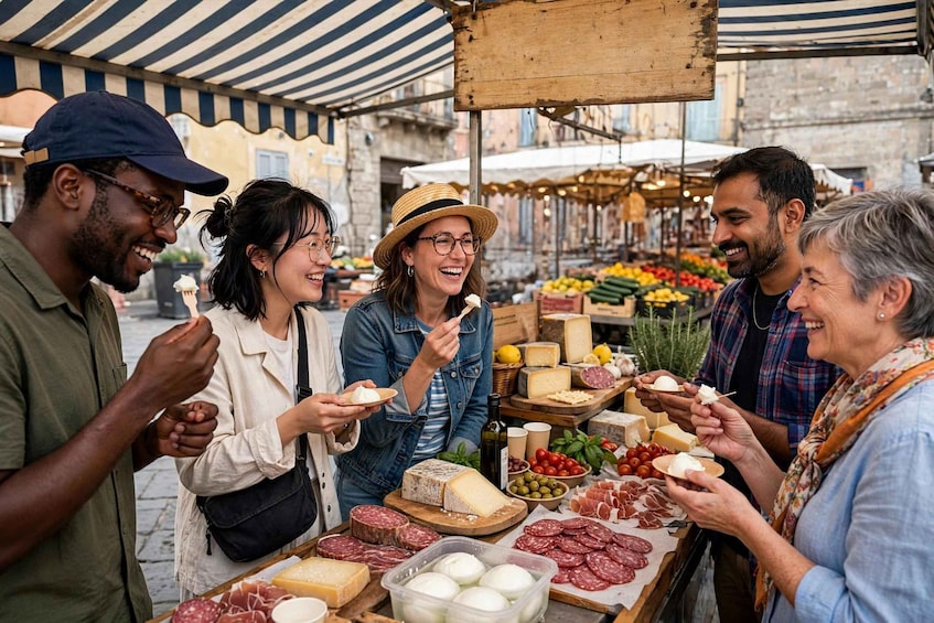 Civitavecchia SHORE EXCURSION: LOCAL MARKET with WINE&CHEESE 1