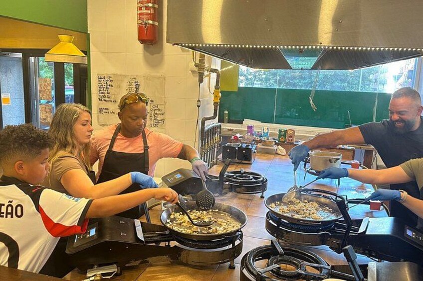 Madrid Paella and Churros Cooking Class Ham and Wines Tasting 5