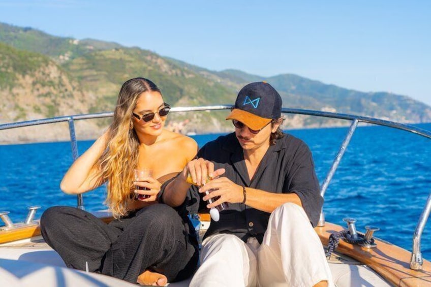 Sunset Boat Tour and Cinque Terre Aperitif from Monterosso 2