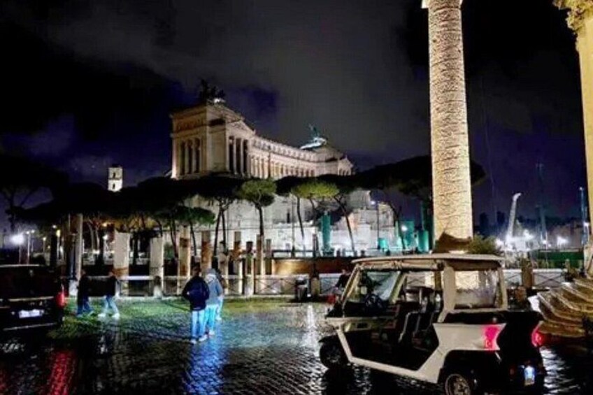 Rome by Night on Golf Cart - ViP Private Tour with Hotel Pick Up 3
