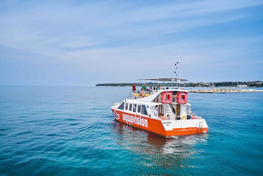 Picture 1 for Activity Istria: Aquavision Glassboat panoramic tour of Umag 2