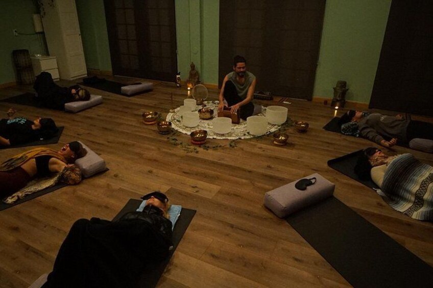 Awaken and Align Morning Yoga and Sound Bath Experience 4