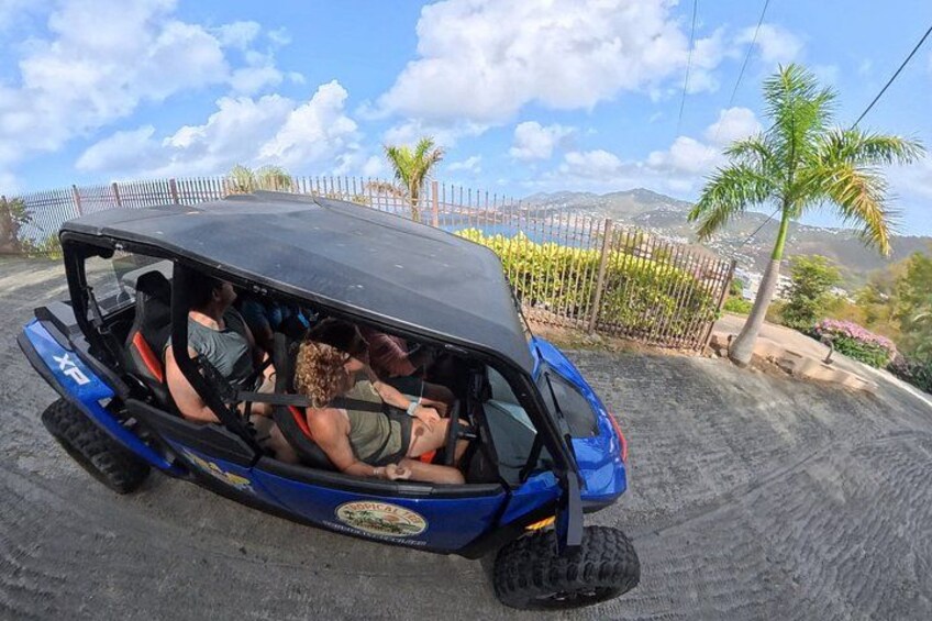 Tropical Trek: Guided UTV Tour of St. Thomas, USVI (9:00 AM)-3 Hr 2