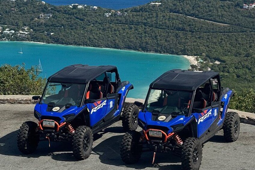 Tropical Trek: Guided UTV Tour of St. Thomas, USVI (9:00 AM)-3 Hr 1