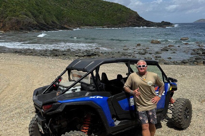Tropical Trek: Guided UTV Tour of St. Thomas, USVI (9:00 AM)-3 Hr 3