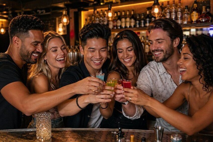 Paris Guided Pub Crawl with Bars Shots and Club Entry 5