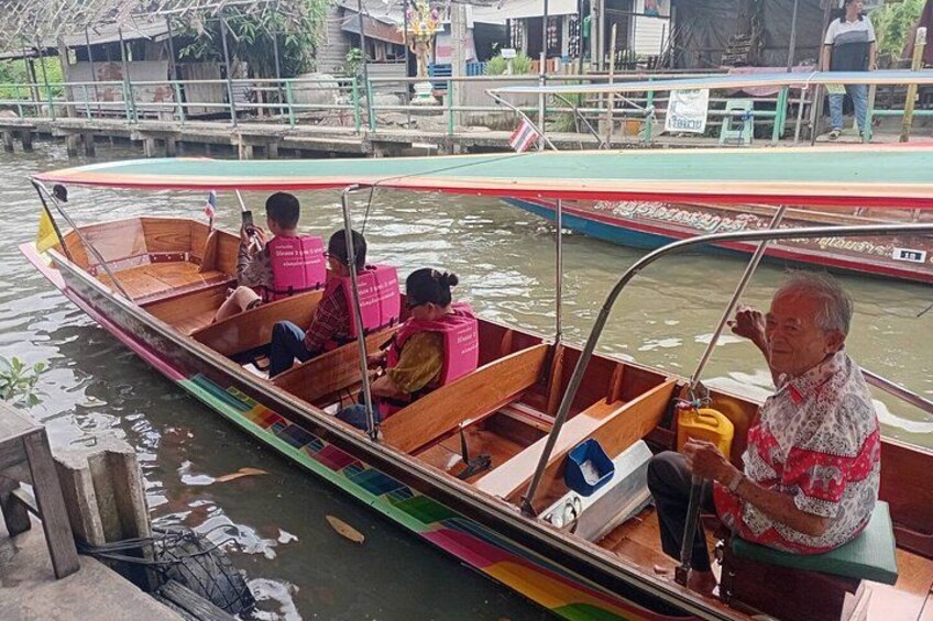 Khlong Latmayom and Taling Chan Local Market with 3 Options 3