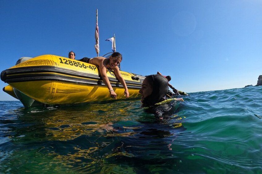 Lisbon Snorkeling with International SSI Certification in Arrábida 4